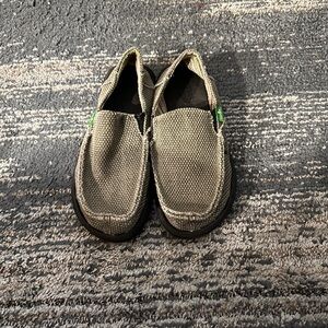 Boys Sanuk Sidewalk Surfer size 3